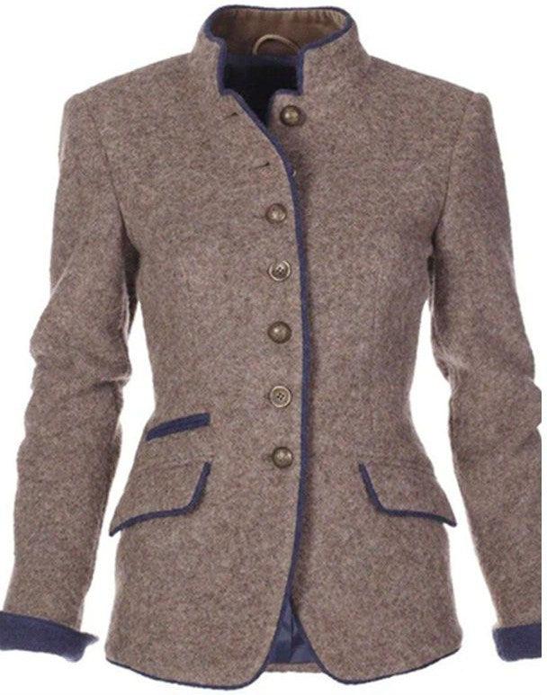 Diana - Elegant Turtleneck Cardigan