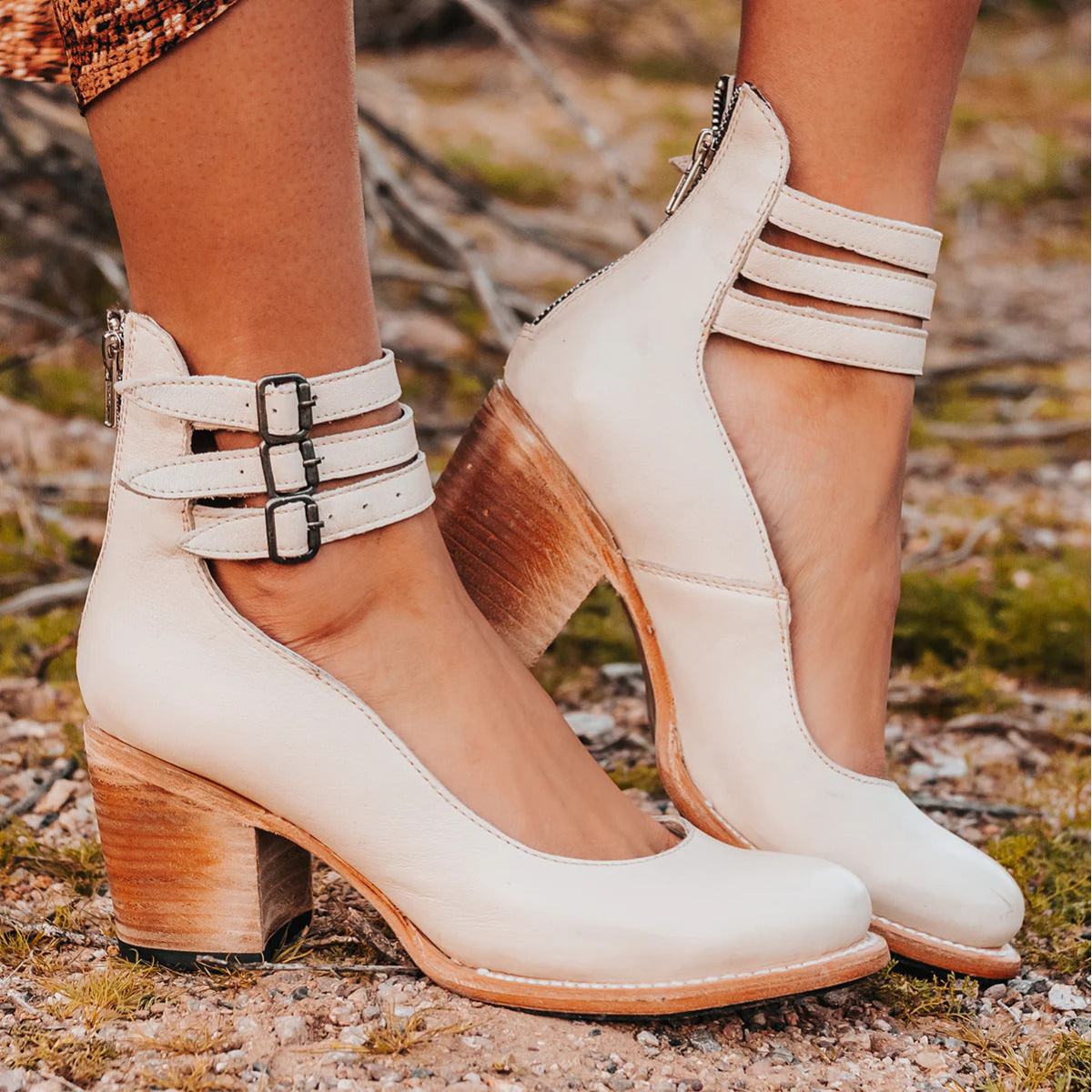 Chloe - Multi-Strap Platform High Heels
