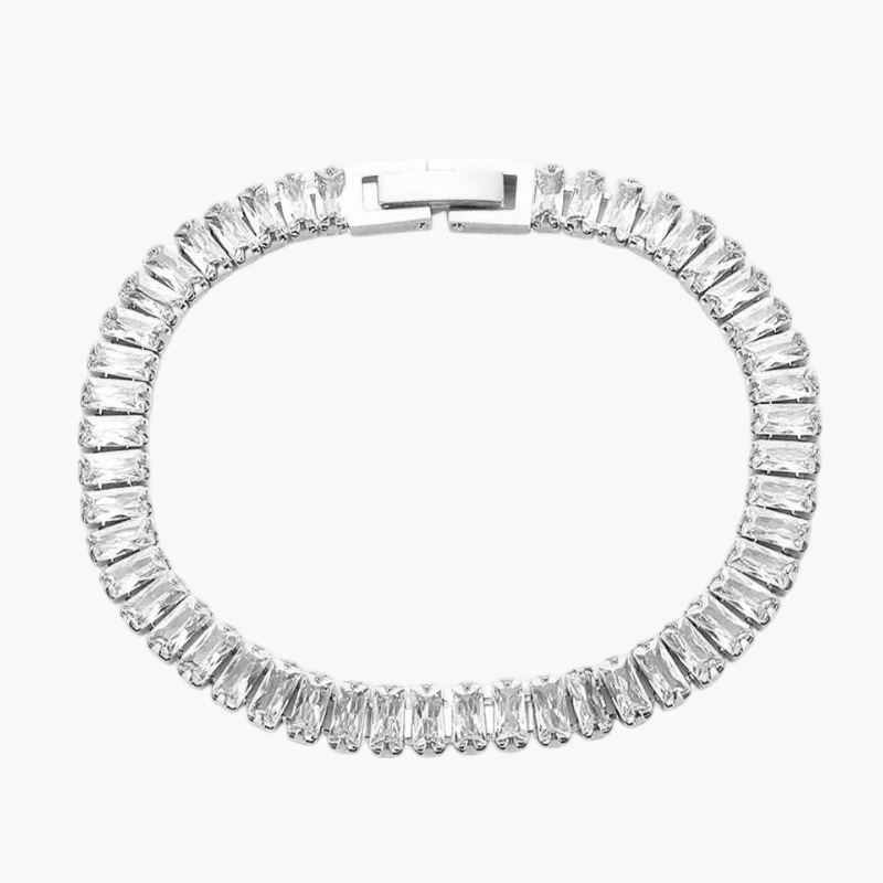 Freya - Baguette River Bracelet