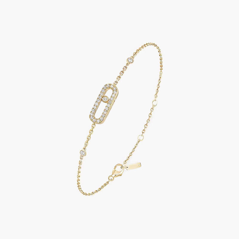 Audrey - Floating Stone Bracelet