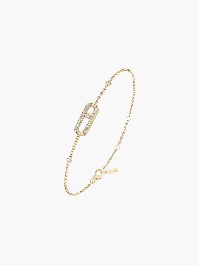 Audrey - Floating Stone Bracelet