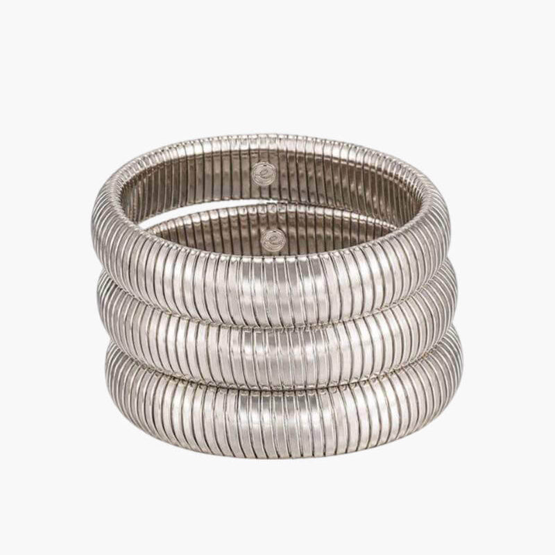 Aria - Ribbed Bangle