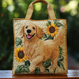 Gold Star - Padded Bag with Star Pattern