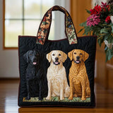 Labrador - Padded bag with Labrador pattern