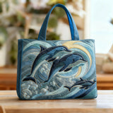 Sea Monster - Padded Bag with Sea Monster Design