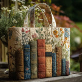 Kerry - Padded bag with book and flower pattern