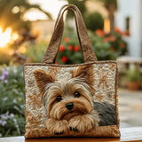 Glenda - Hand-sewn bag with a Yorkshire pattern