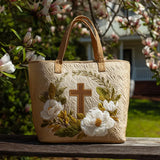 Noeline - Padded bag with cross pattern
