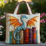 Emerald - Padded Bag with Dragon Design