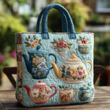 Flower Pattern - Soft Bag with Floral Design