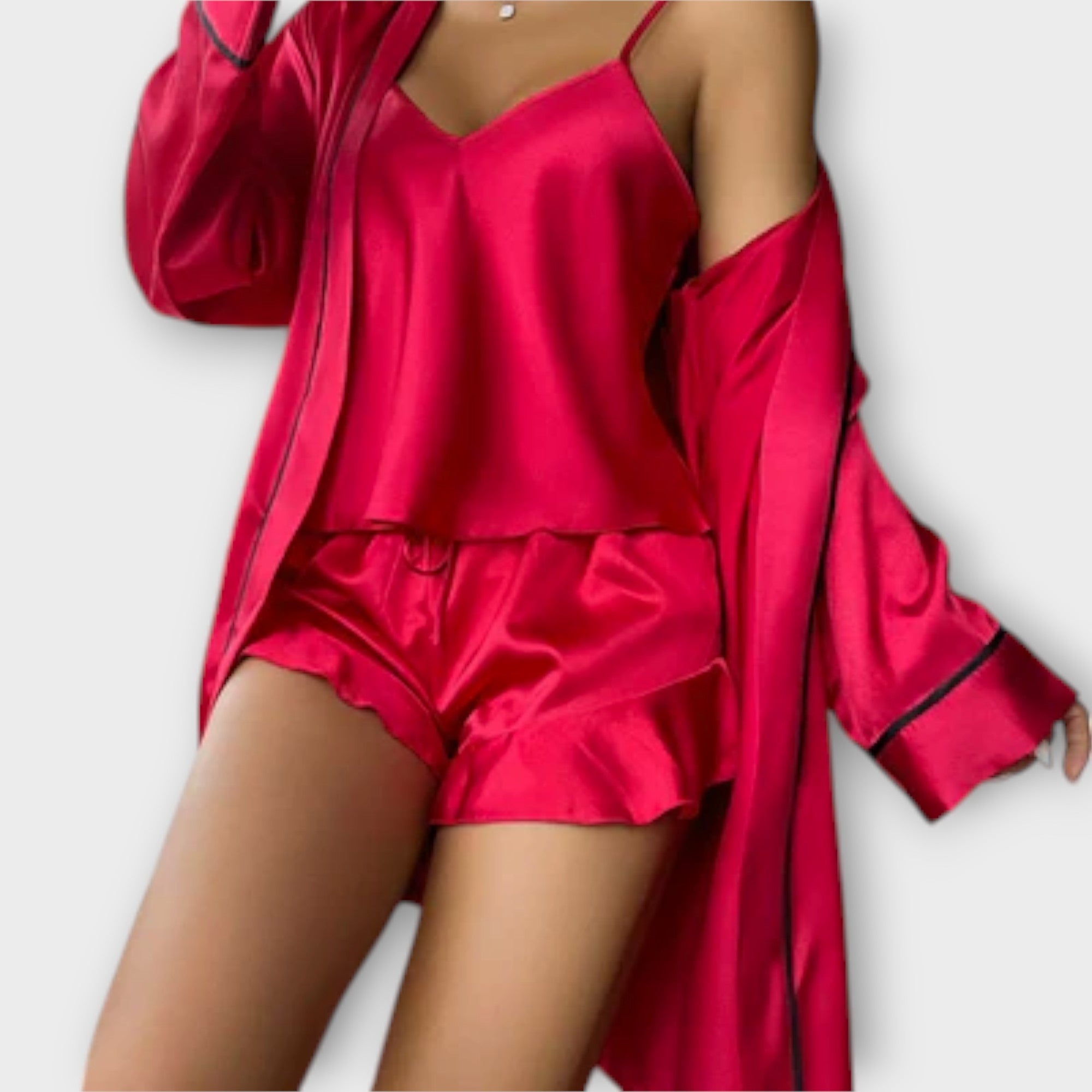 Hazel - Three-Piece Pyjama Set