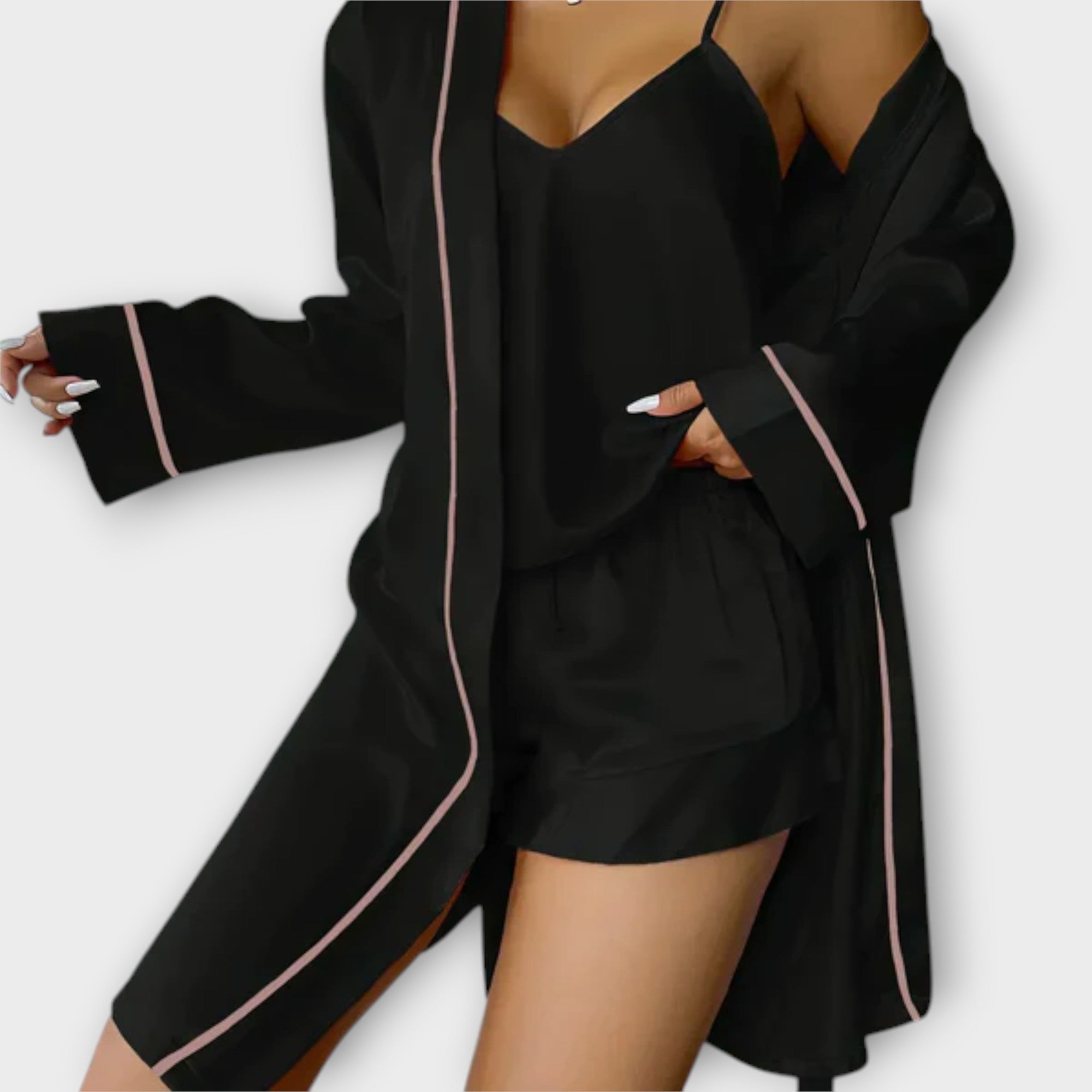 Hazel - Three-Piece Pyjama Set