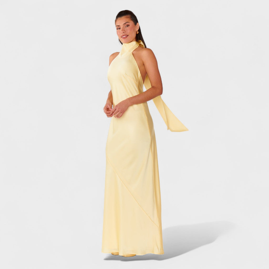 Freya - Satin Evening Dress