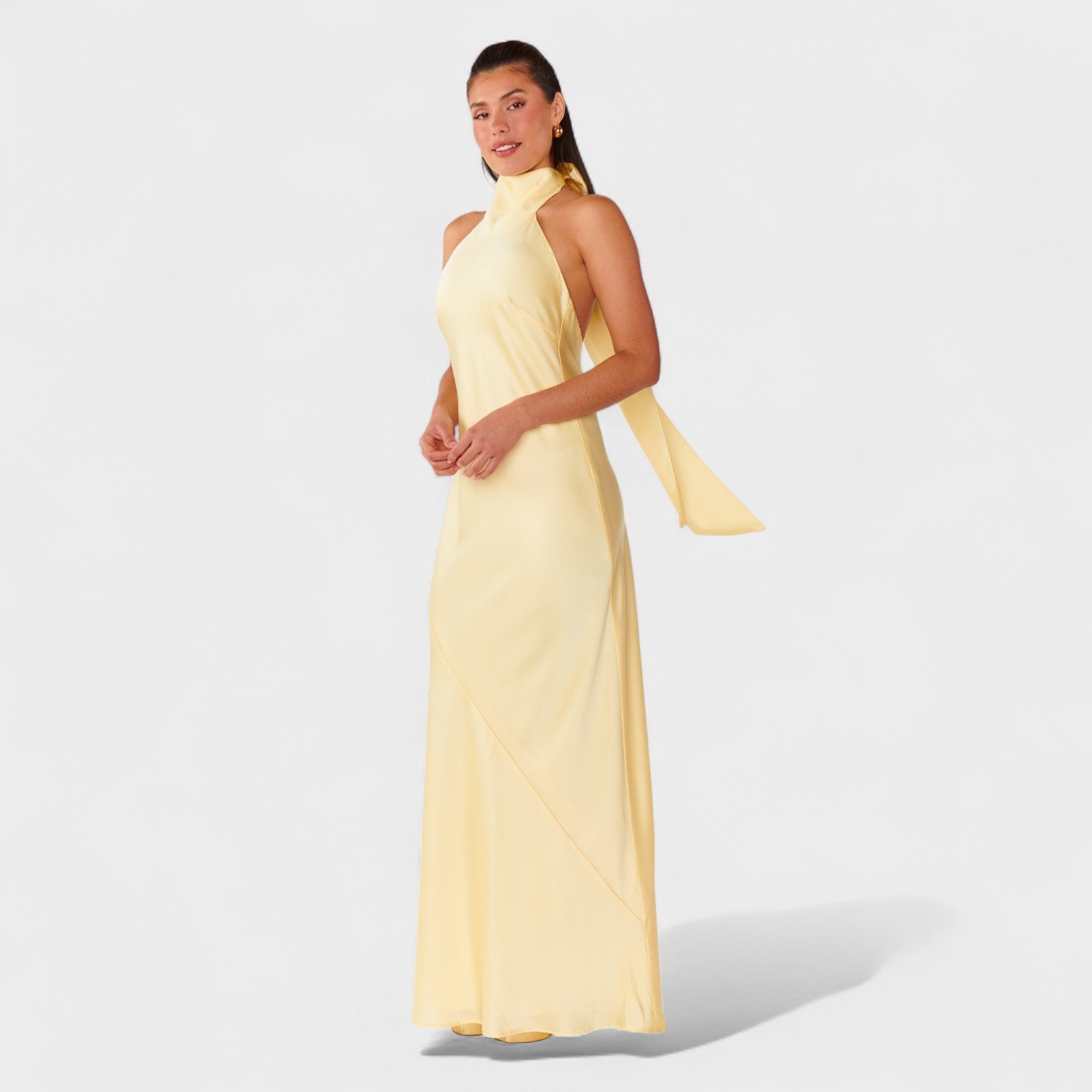 Freya - Satin Evening Dress
