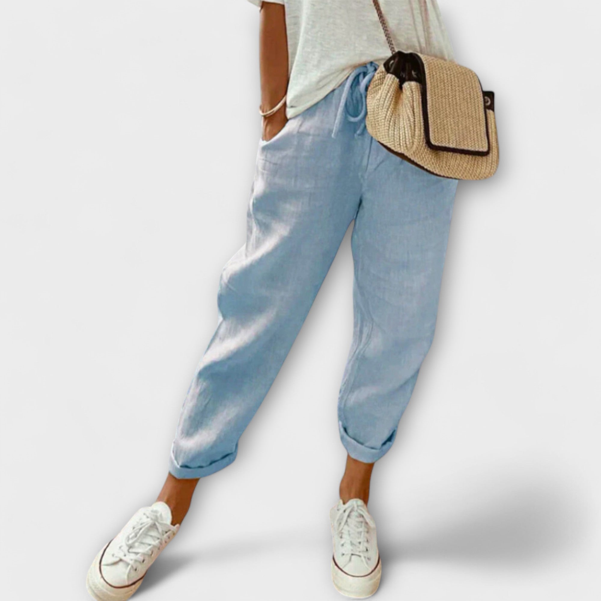 Isla - Modern Casual Linen Pants