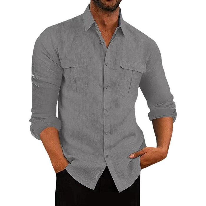 Kai - Breathable Button-Up Shirt