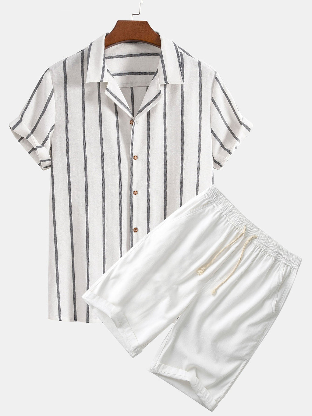 Mitchell - Polyester-Blend Casual Set