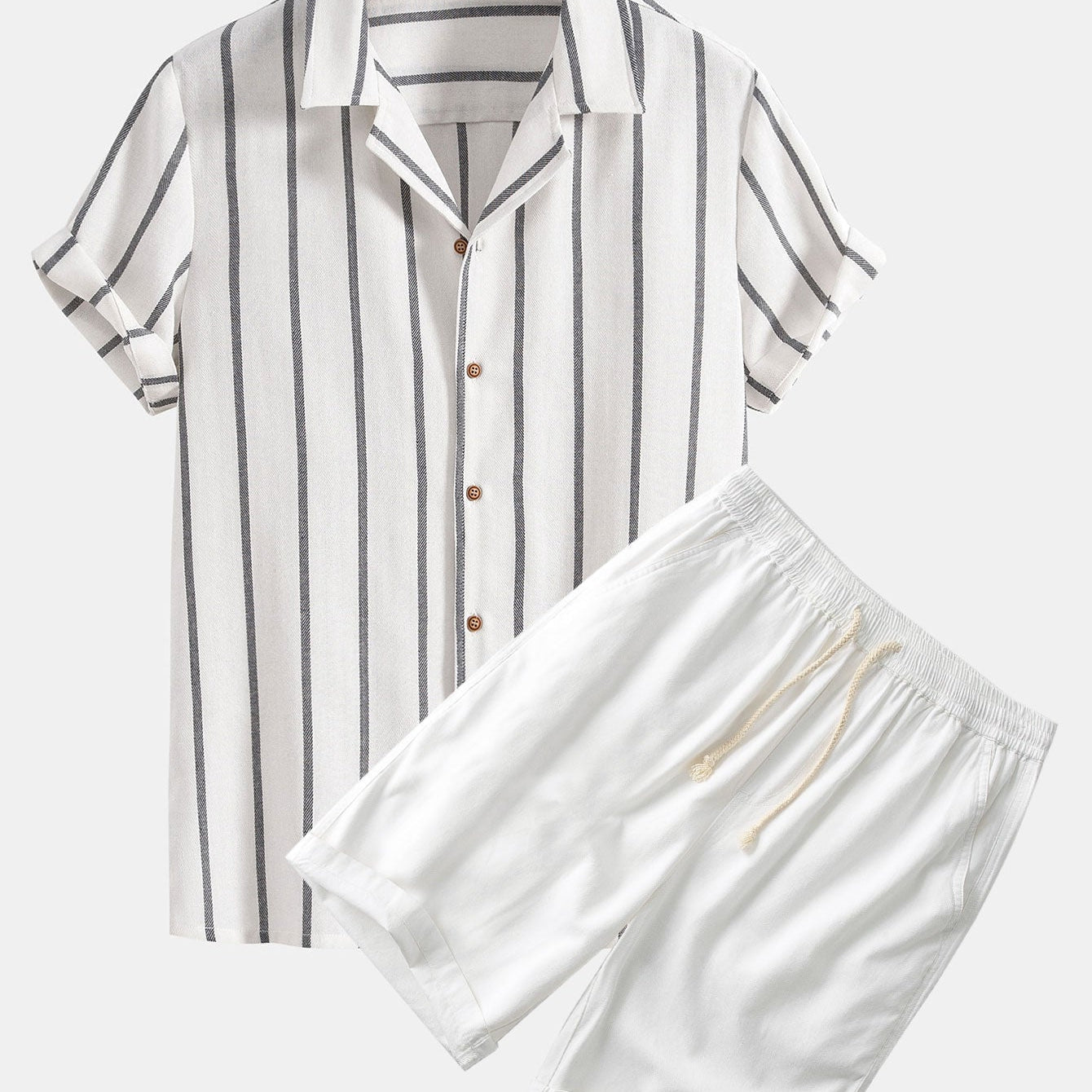 Mitchell - Polyester-Blend Casual Set