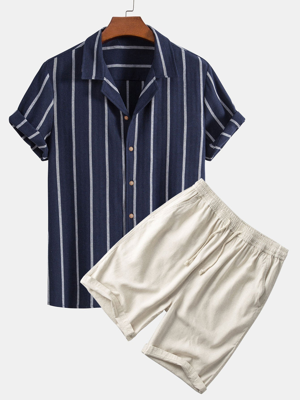 Mitchell - Polyester-Blend Casual Set