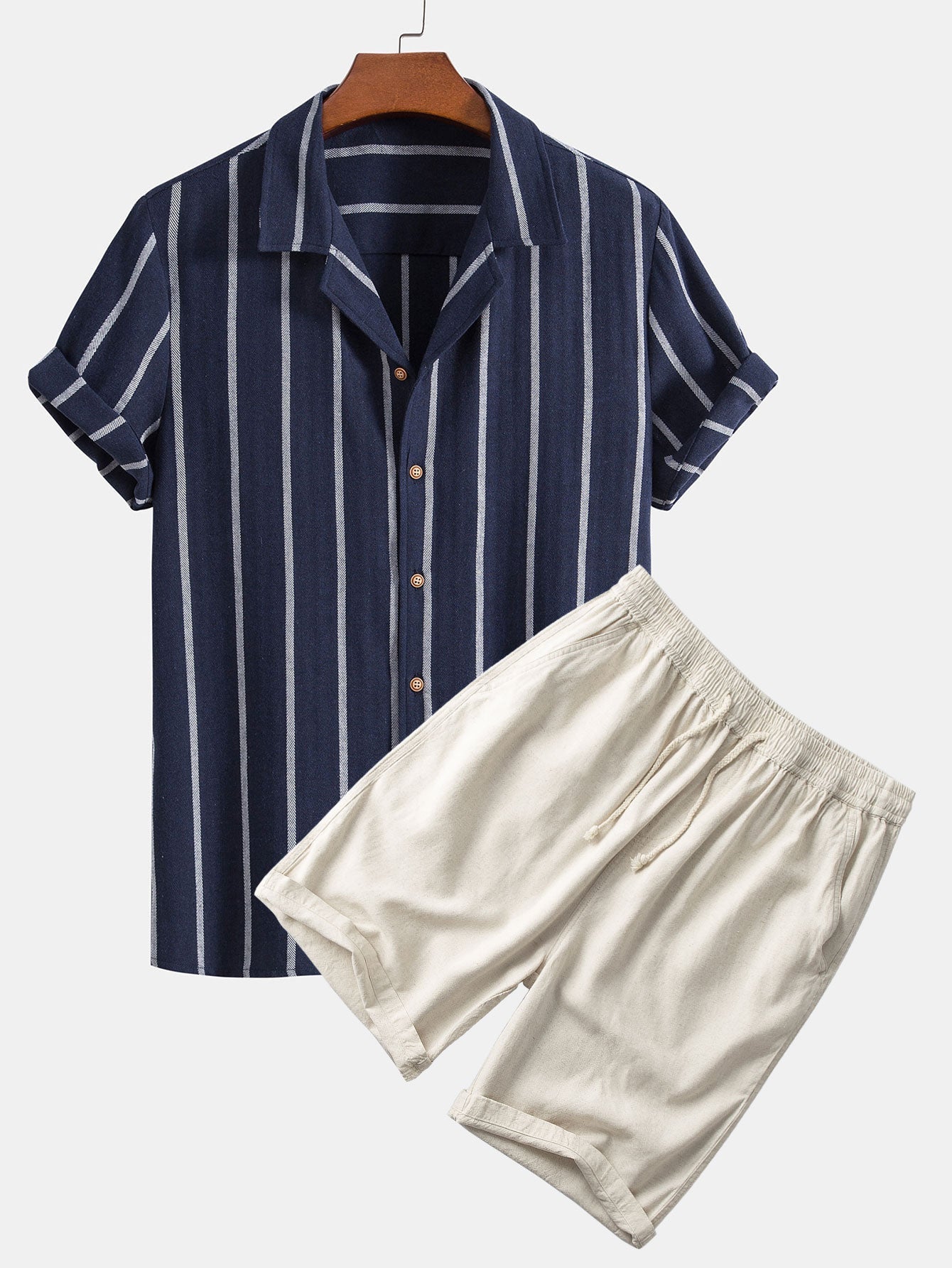 Mitchell - Polyester-Blend Casual Set