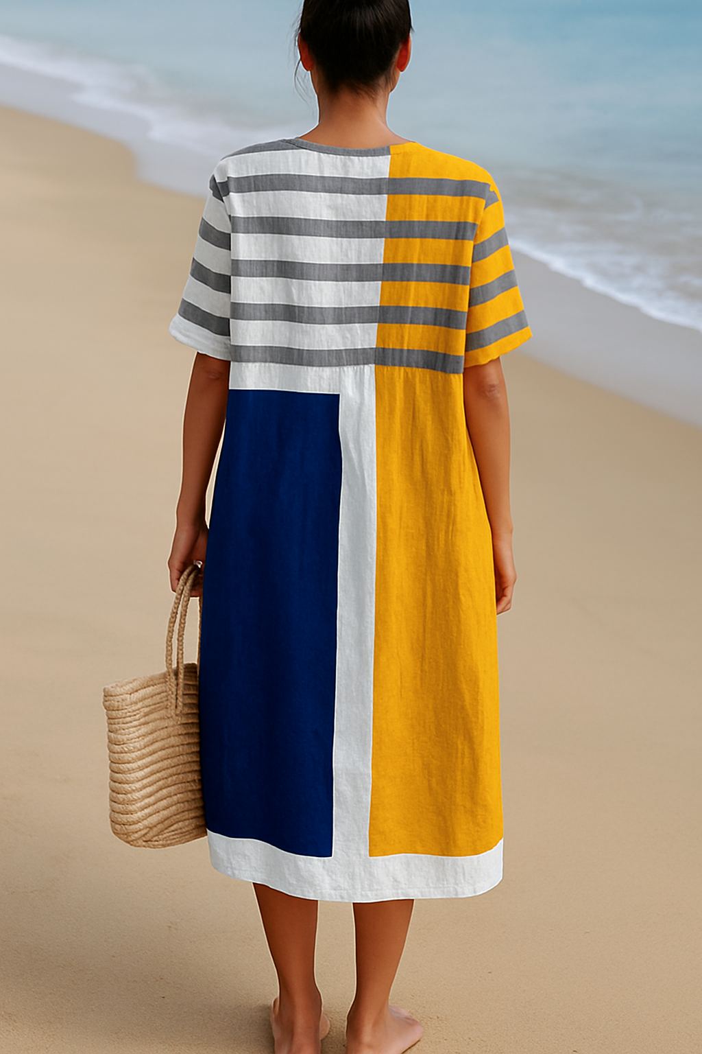 Phoebe - Colour Block Dress
