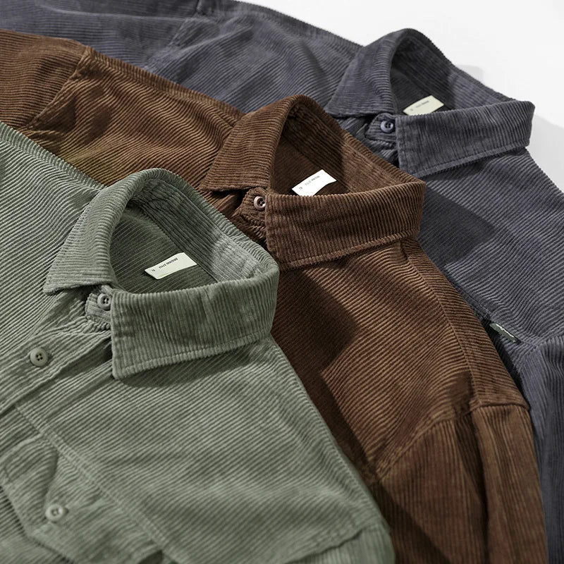 Toby - Textured Cord Shirt
