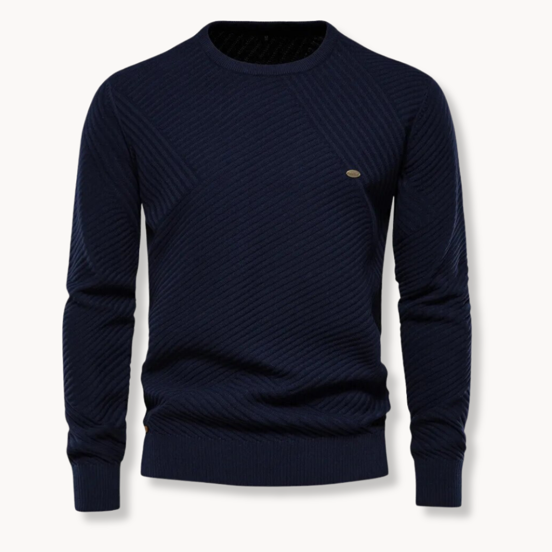 Max - Ribbed Crew-Neck Jumper