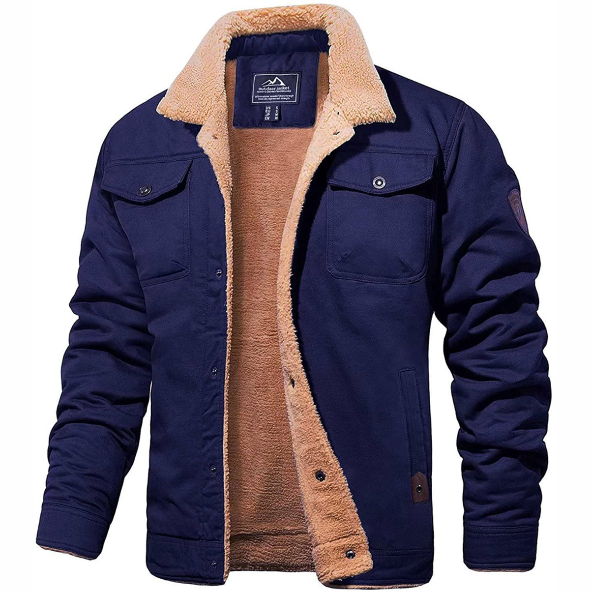 Lachlan - Elegant Bomber Jacket