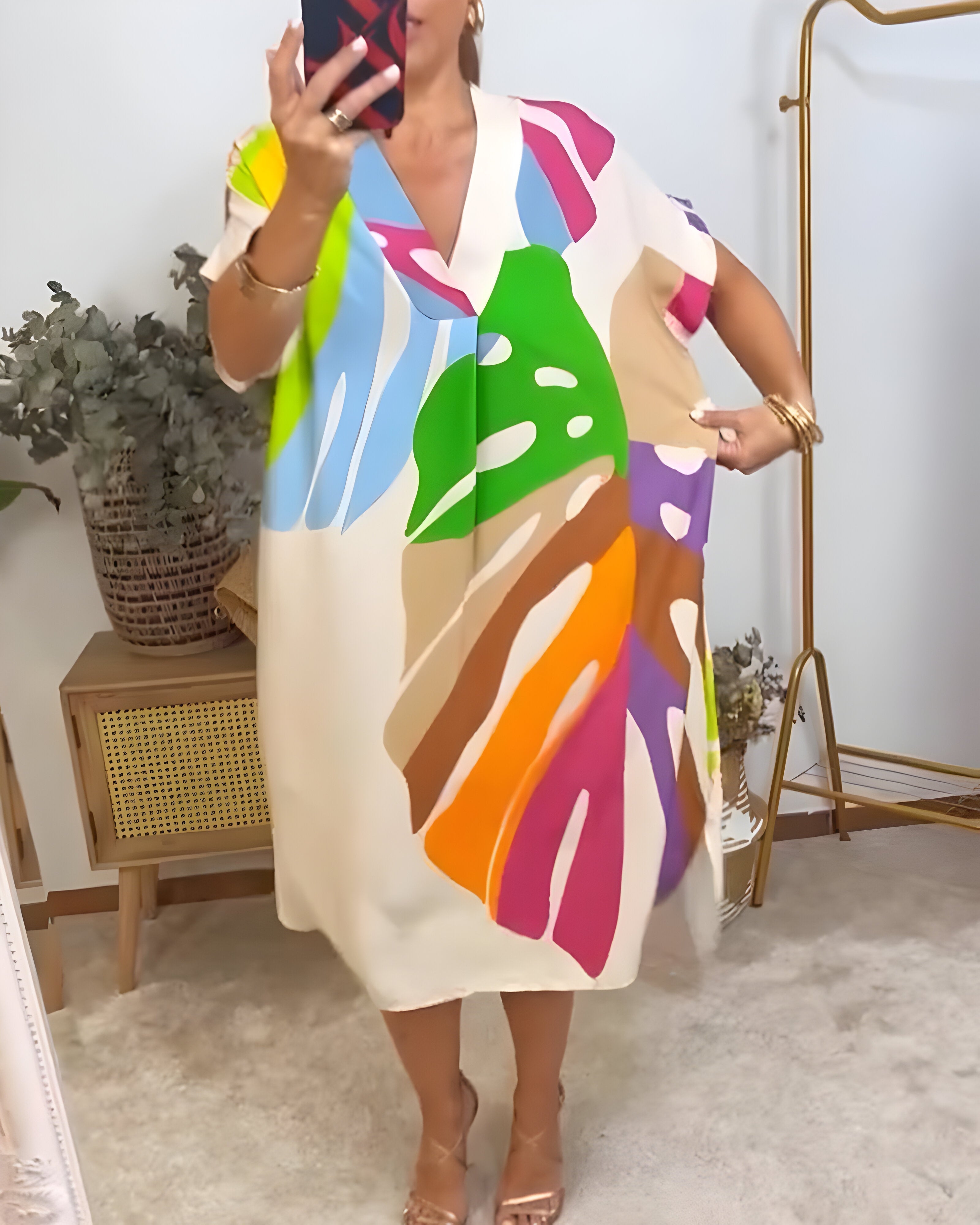 Rosaline - Floral Casual Dress
