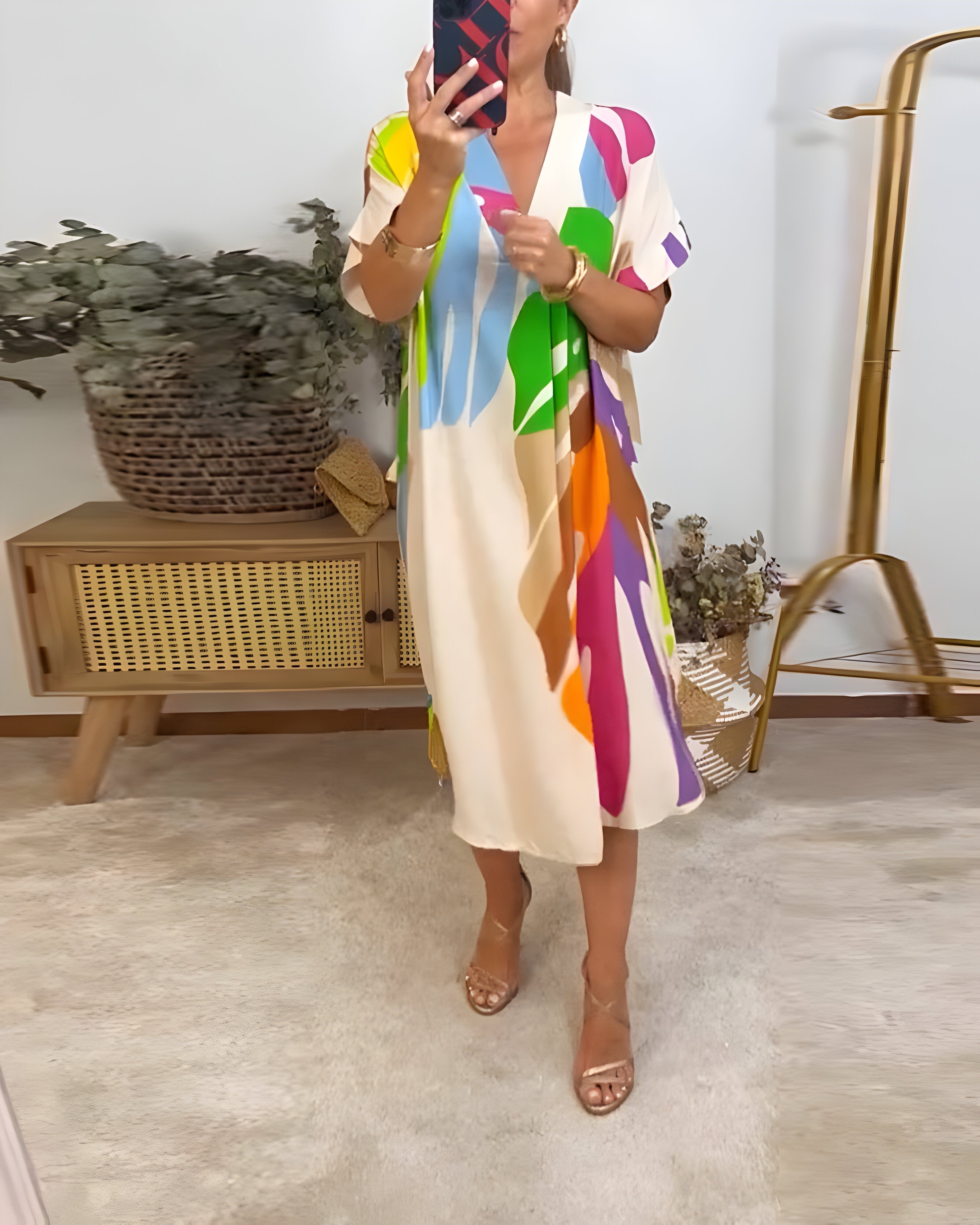 Rosaline - Floral Casual Dress