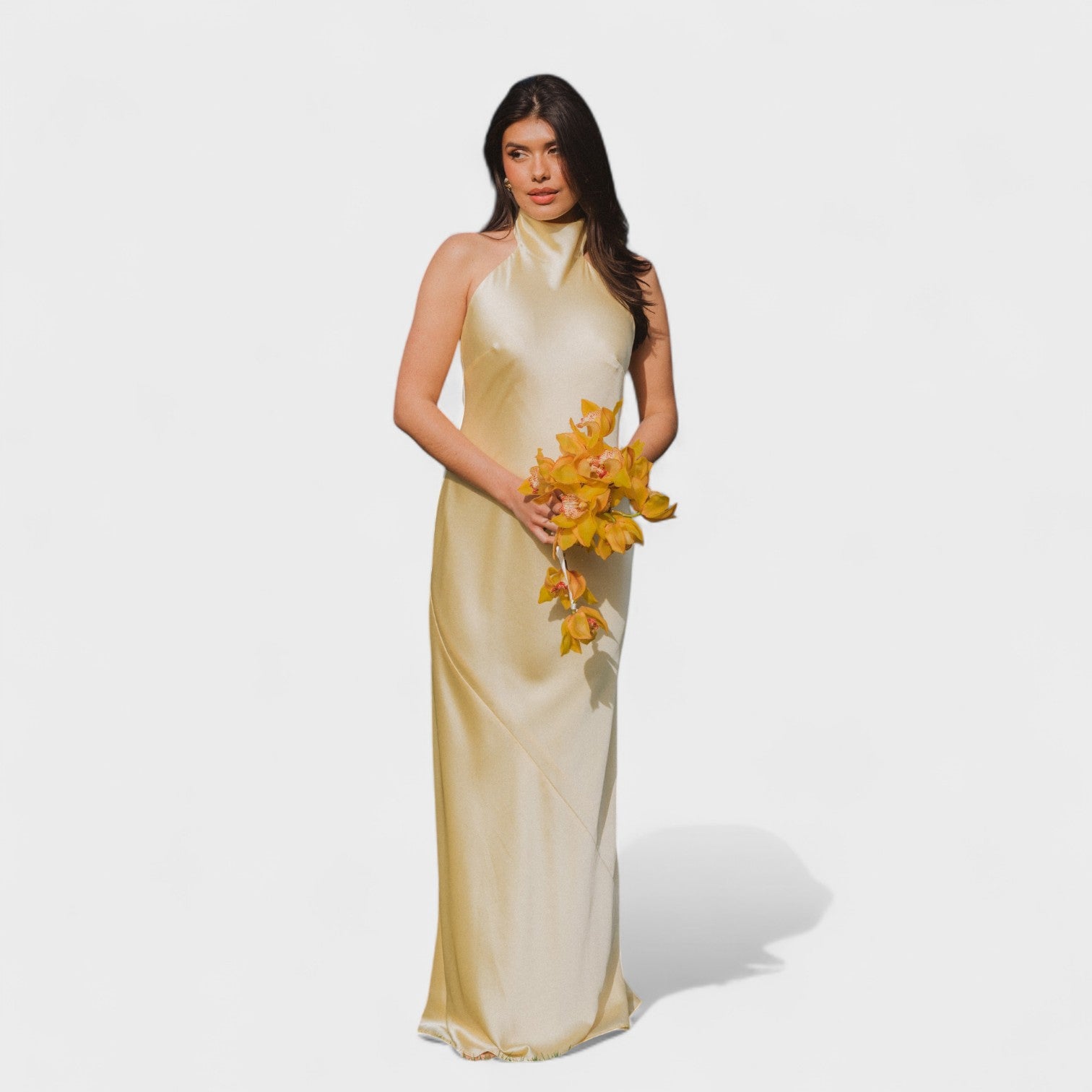 Freya - Satin Evening Dress
