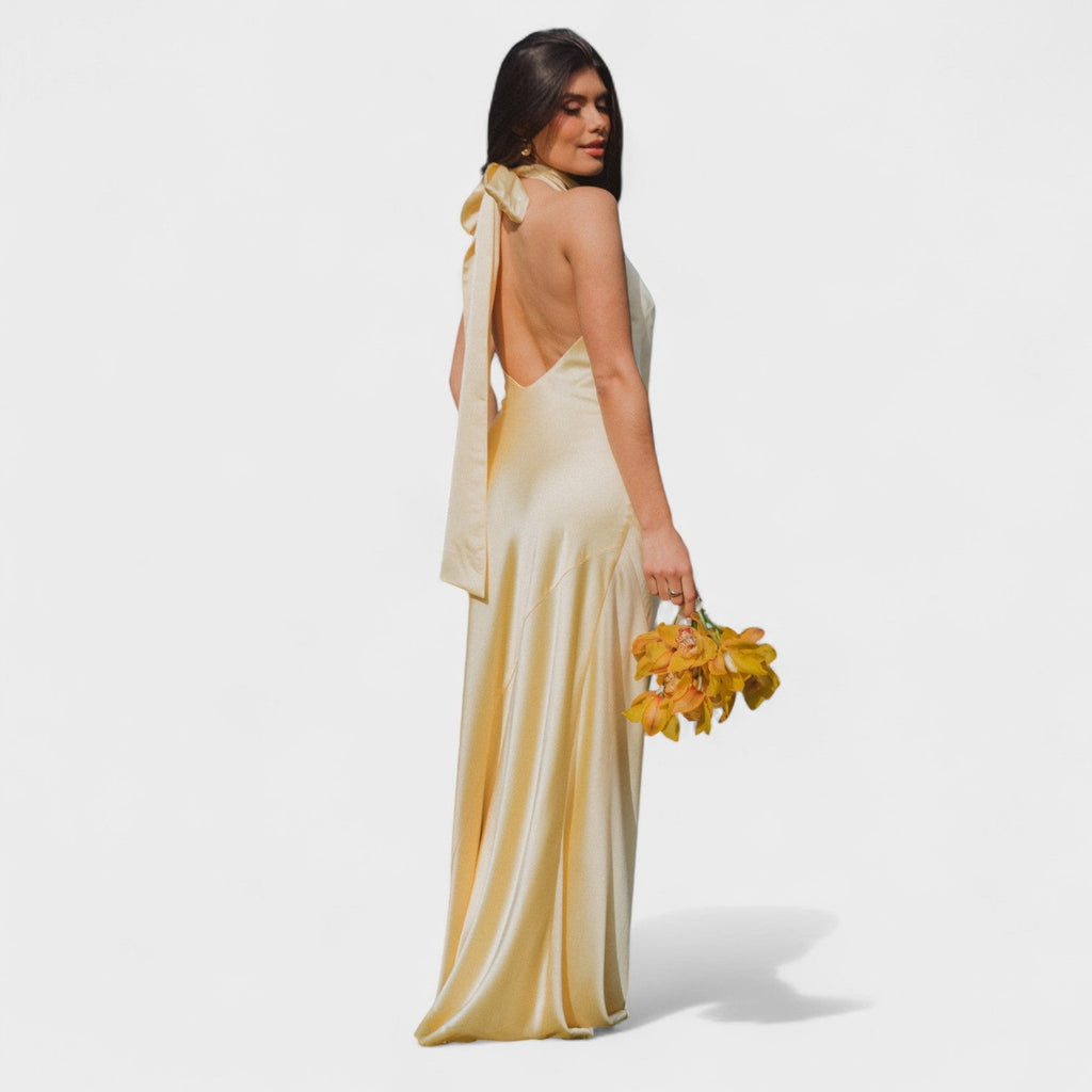 Freya - Satin Evening Dress