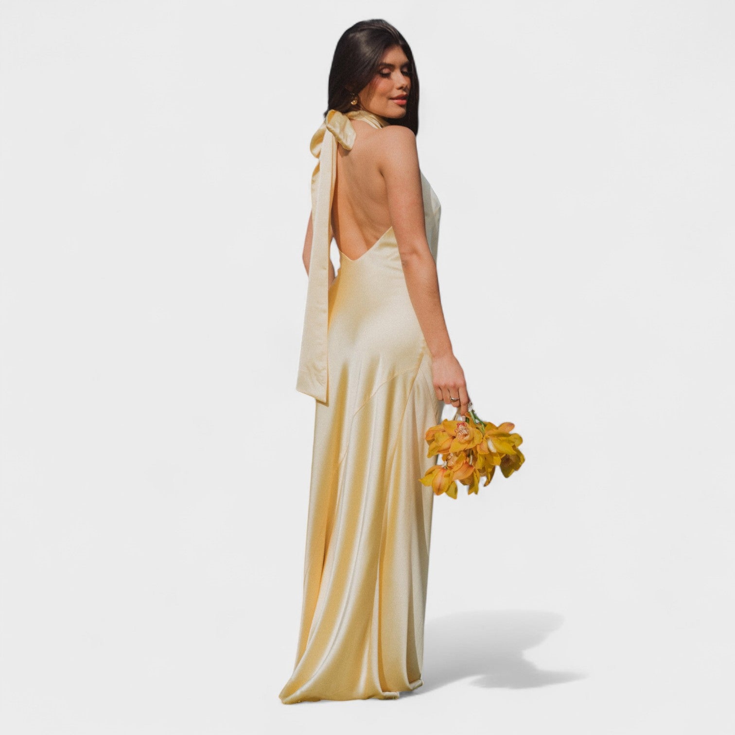 Freya - Satin Evening Dress