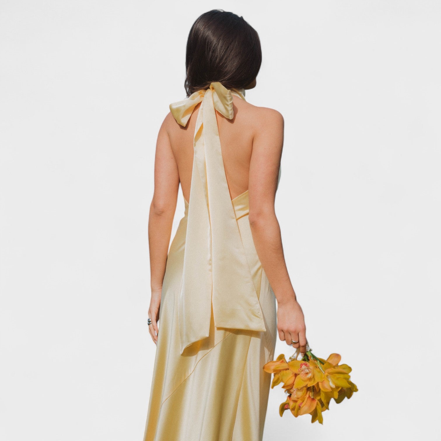 Freya - Satin Evening Dress