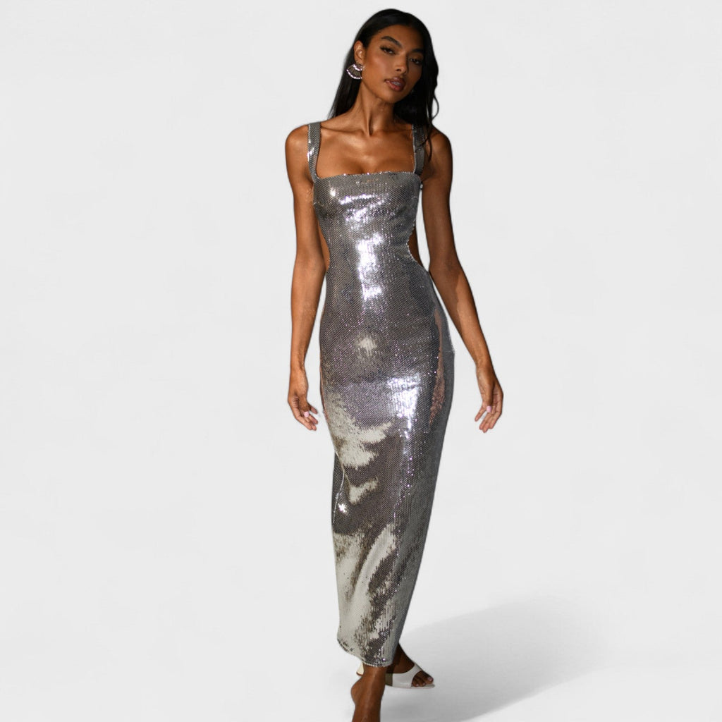 Sparkle Silver - Evening Gown