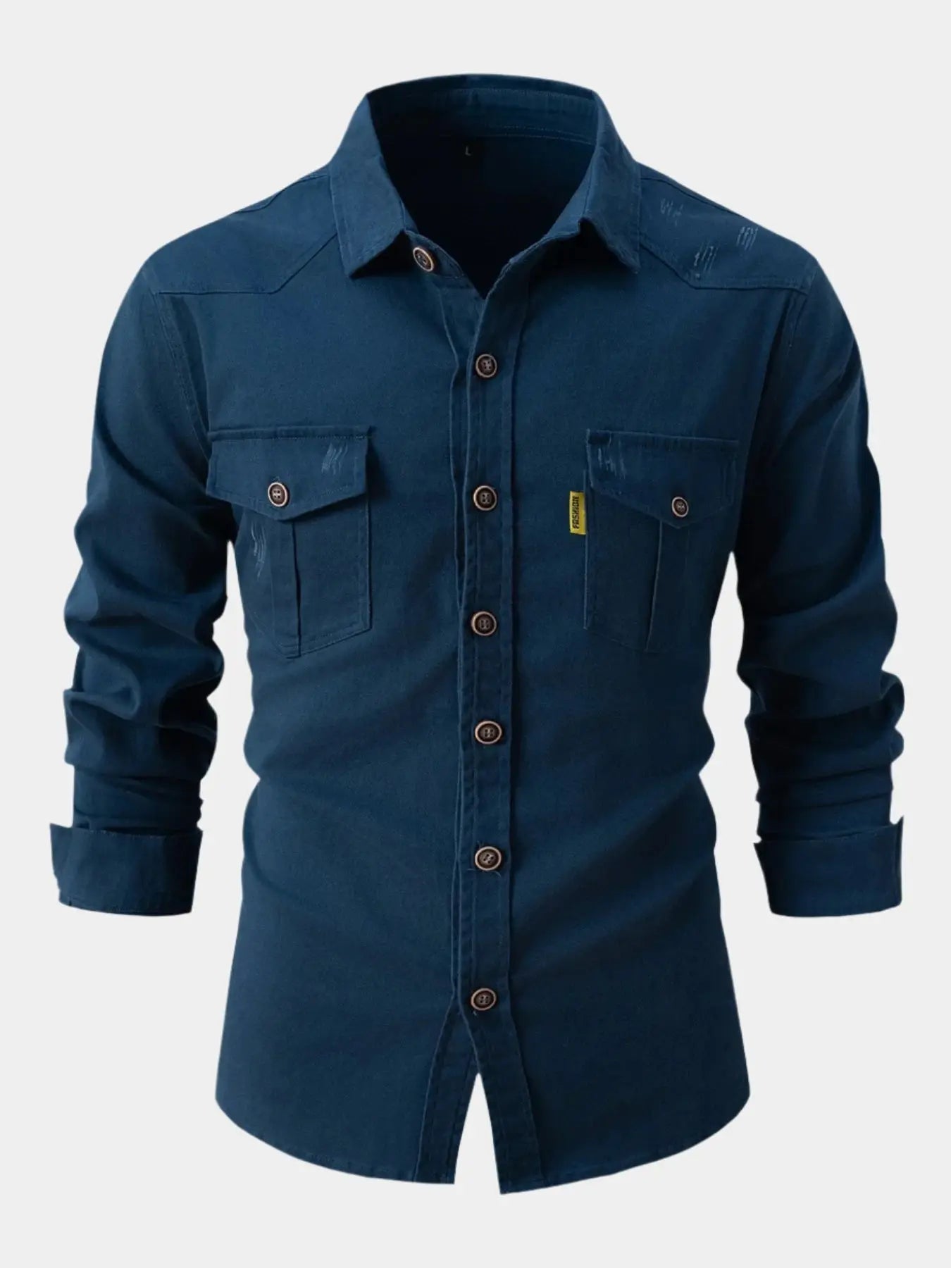 Darcy - Denim-Blend Button Shirt
