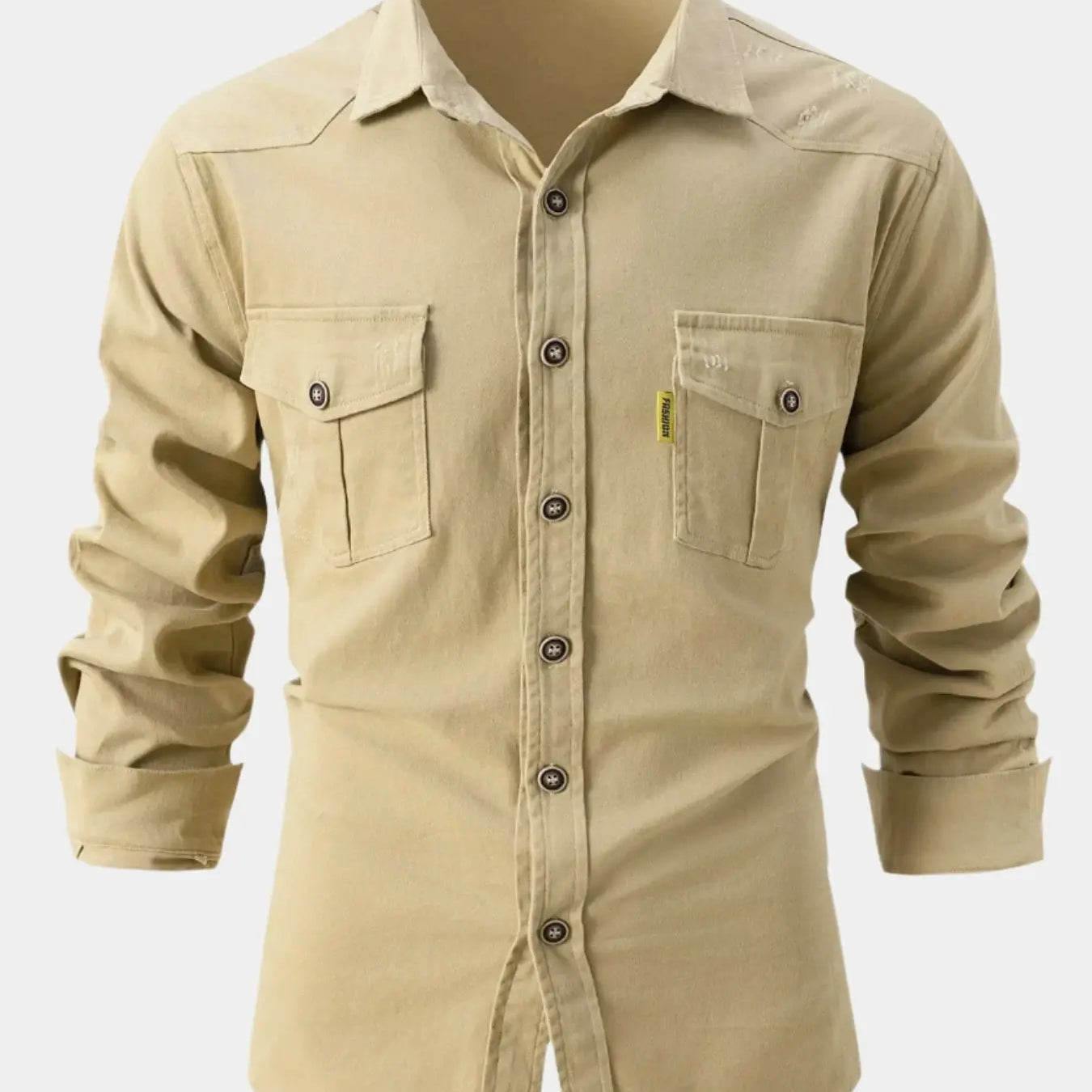 Darcy - Denim-Blend Button Shirt