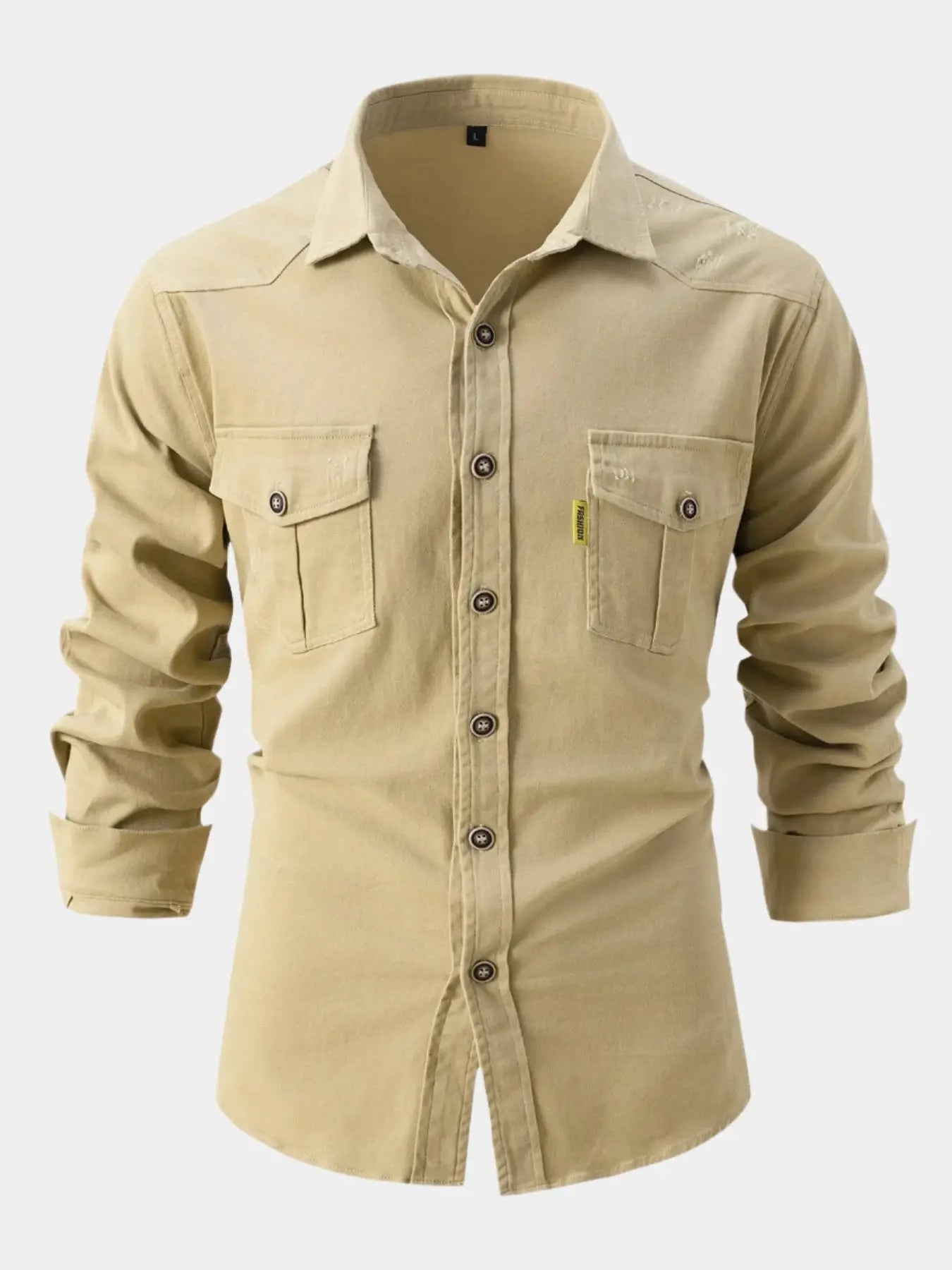 Darcy - Denim-Blend Button Shirt