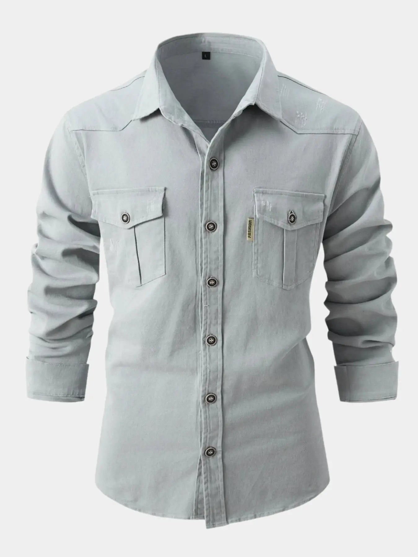 Darcy - Denim-Blend Button Shirt