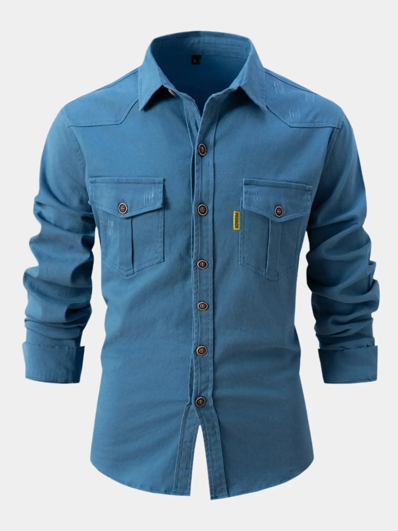 Darcy - Denim-Blend Button Shirt