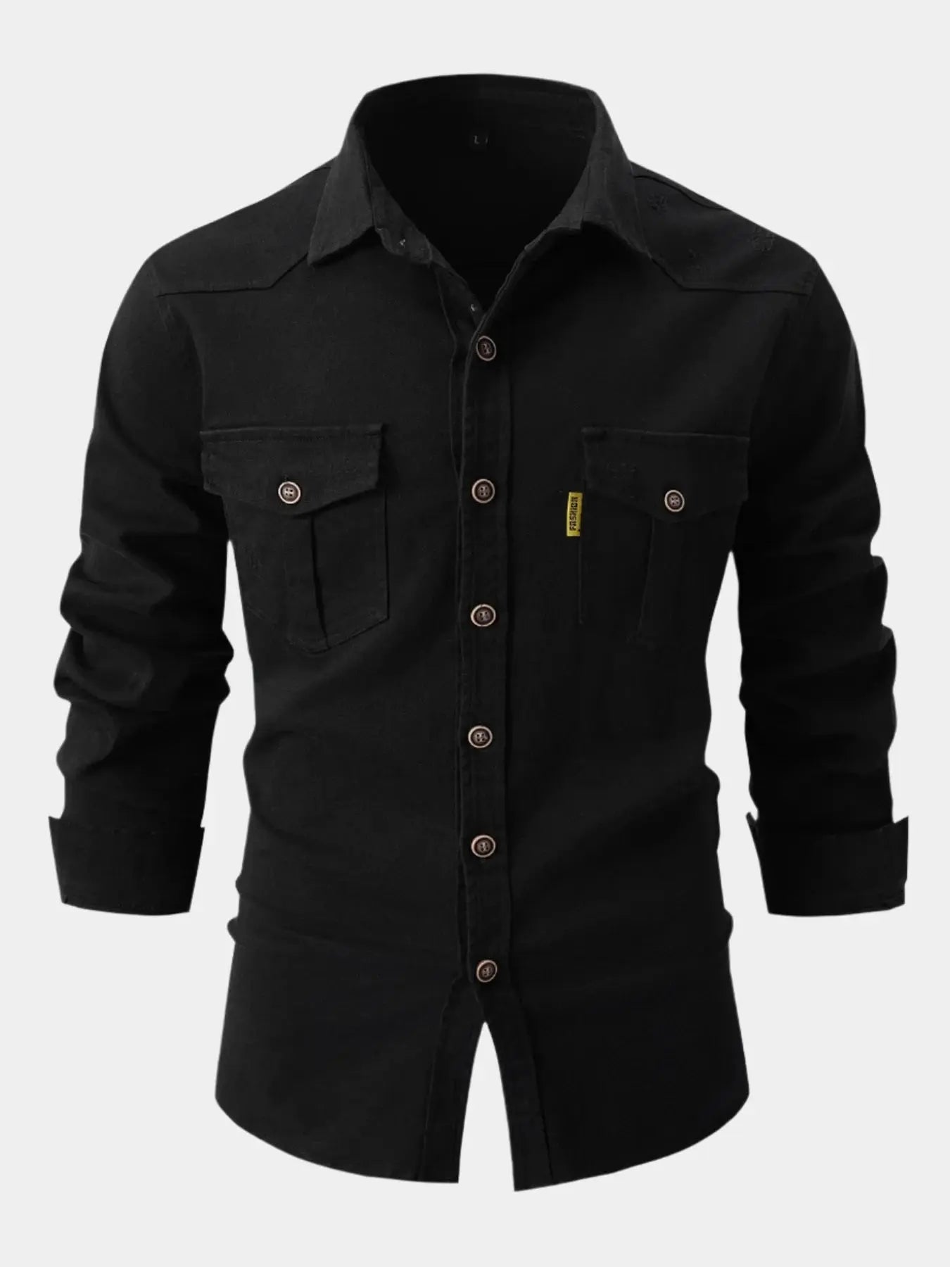 Darcy - Denim-Blend Button Shirt