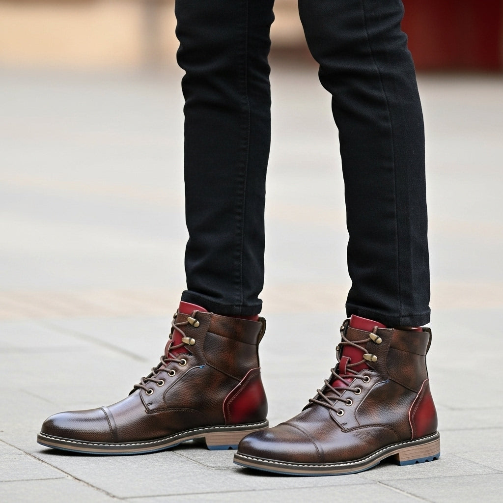Ryan - Finely Finished Oxford Boots