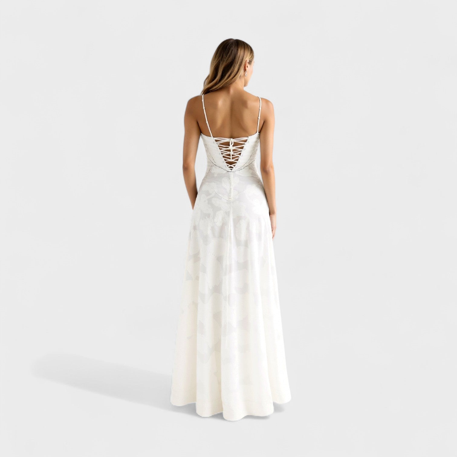 Verona - Maxi dress in floral lace