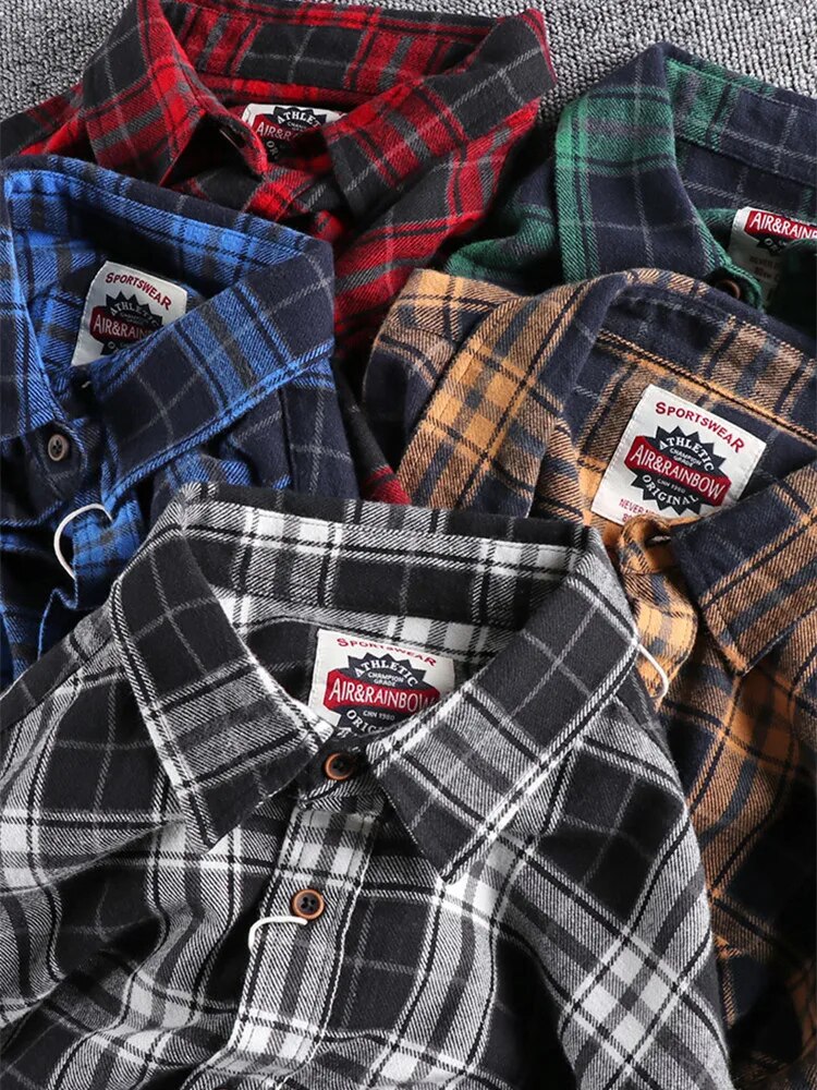 Connor - Brushed Flannel Shirt