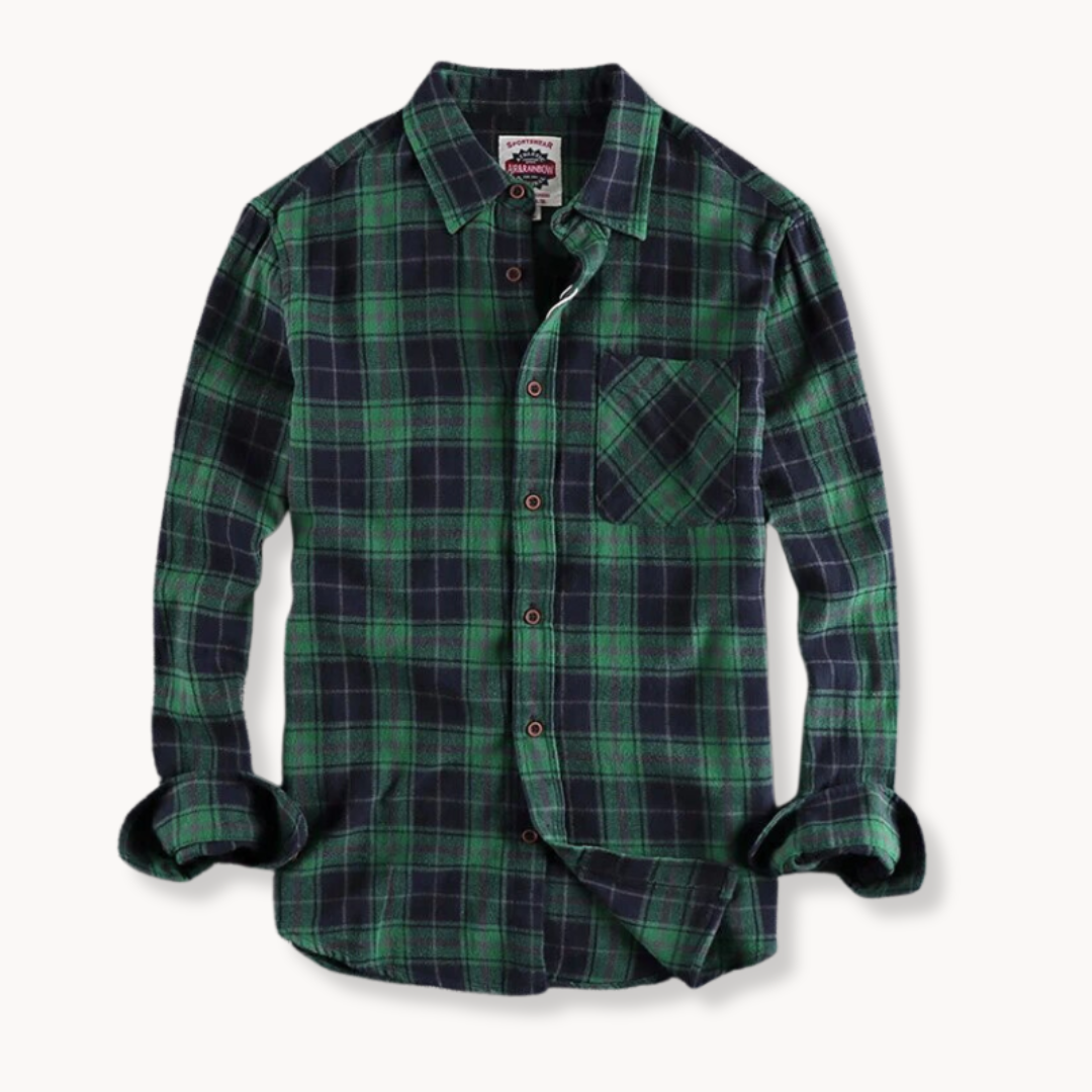 Connor - Brushed Flannel Shirt