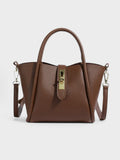Millie - Structured Faux Leather Handbag