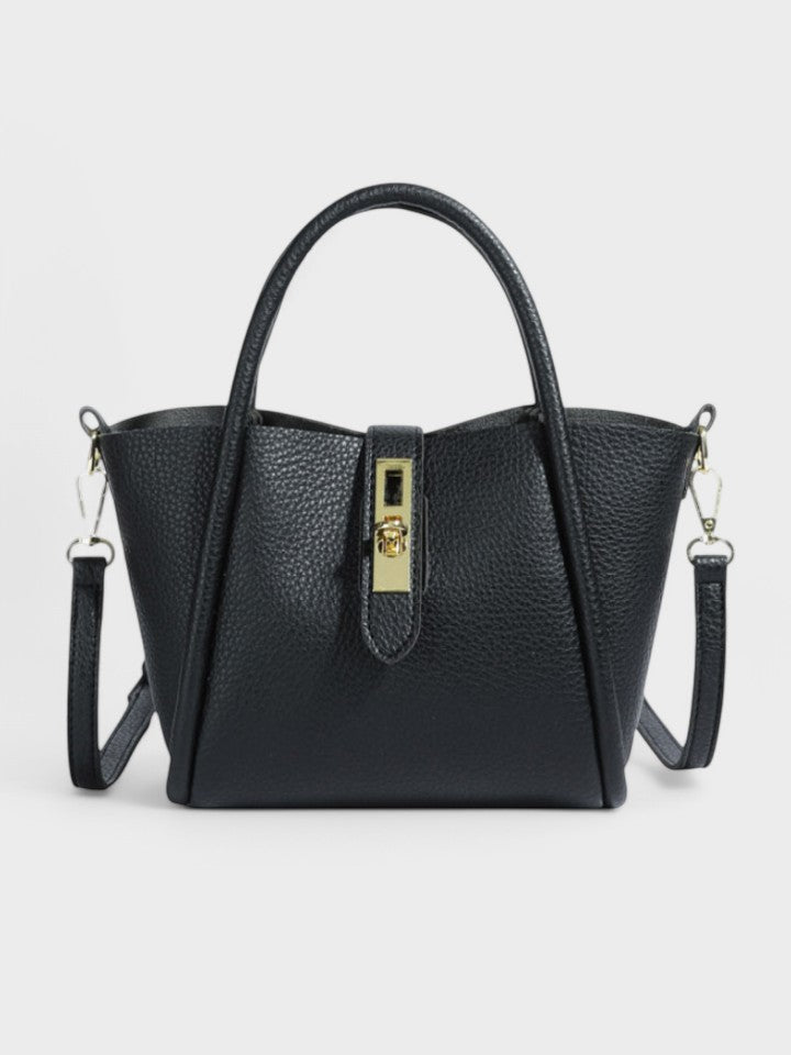 Millie - Structured Faux Leather Handbag