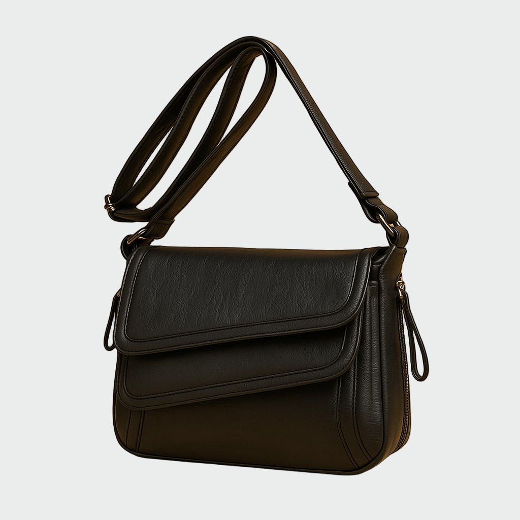 Eleanor - Geometric Flap Shoulder Bag