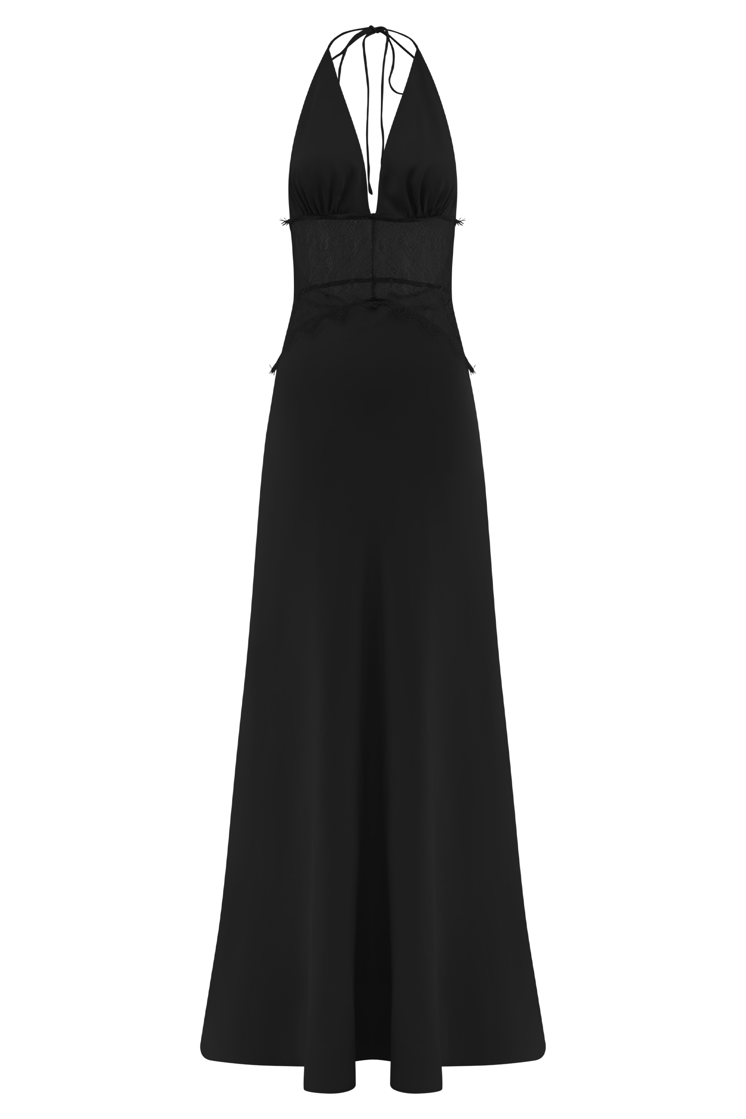 Velina - Lace and Satin Dress