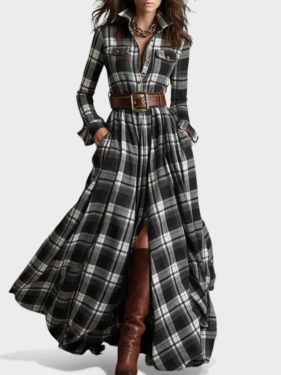 Elena | Classic Elegant Shirt Dress